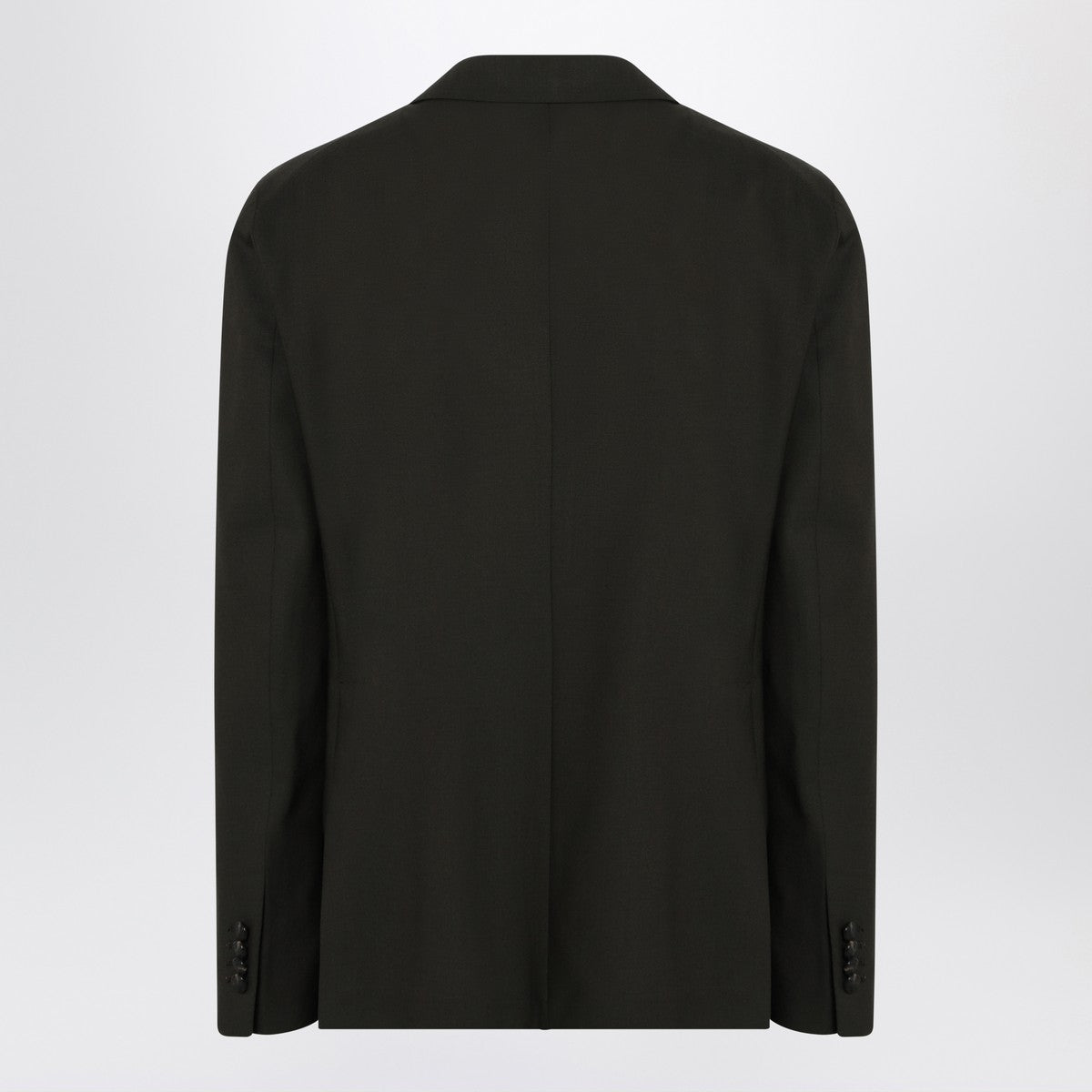 Tagliatore Single-breasted green jacket in virgin wool
